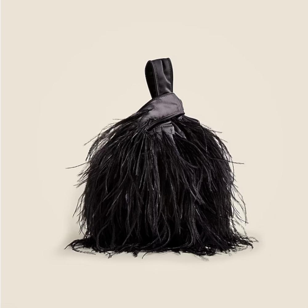 J.Crew Santorini Bag With Feathers